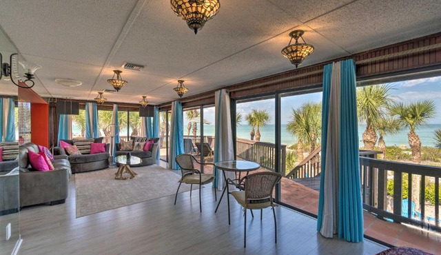 Beachfront Home on Gulf of Mexico w/Indoor Pool