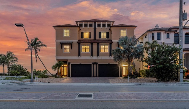 ☀️Beachfront Luxury | Two Private Pools + Spas | Elevator | Siesta Blue Estate☀️