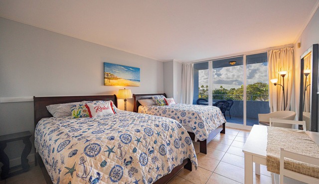 Beachfront Resort Condo Balcony
