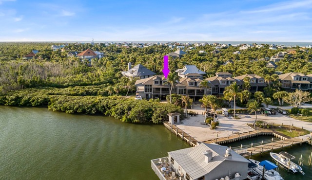 Casita Salida del Sol-North Captiva Island Waterfront townhouse w/dockage
