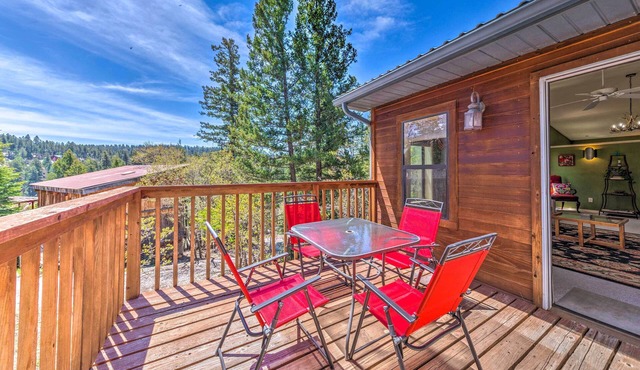 Cloudcroft Escape w/Forest Views! in Cloudcroft