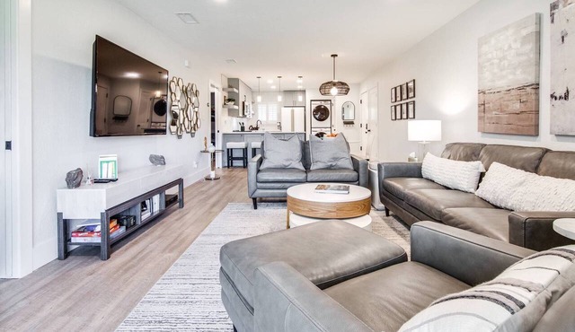 Designer 3BR Golf Retreat | Flexible Layout | Private Patio | Optional Saddlebrook Resort Amenities