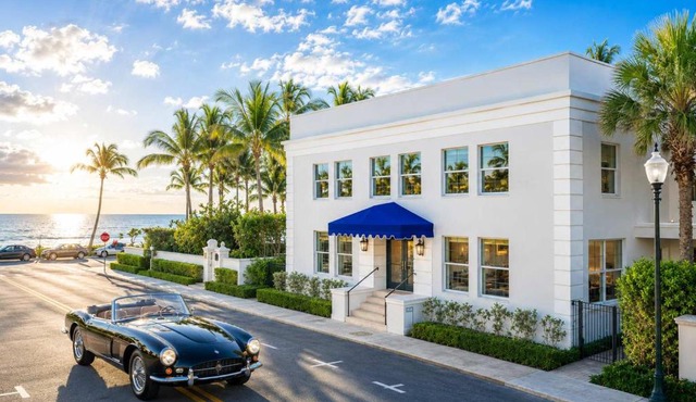 Designer condo w oceanfront & walk to Worth Ave