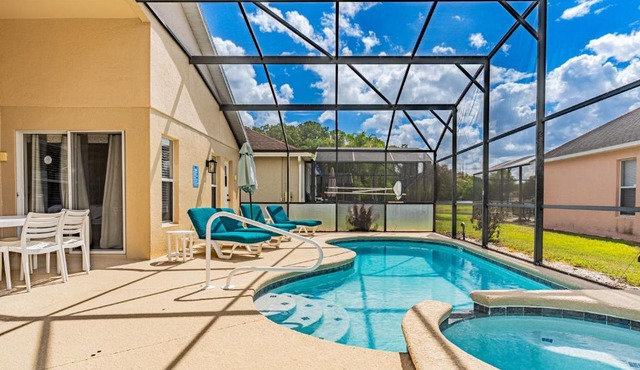 Disney Area Villa South-Facing Pool and Spa Game Room