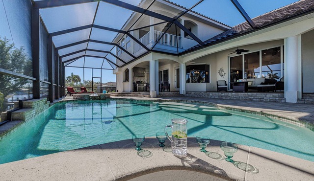 Elegant 4-BR mpur Pedic w/Pvt Pool & Beach Access