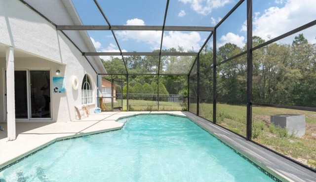 Enchanted 3BR pool home 10 mins to Disney