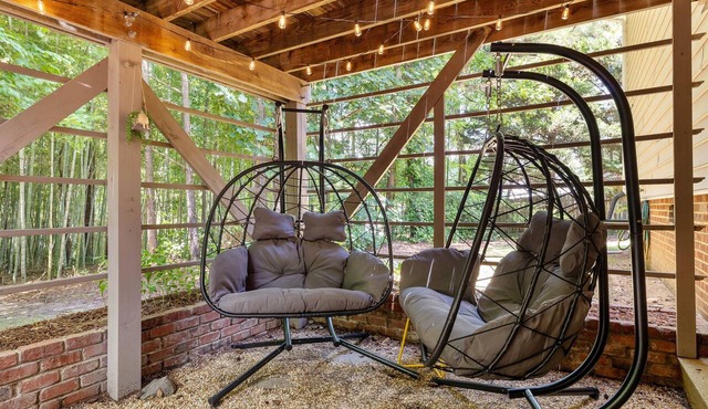 Fenced Yard | Pool Access | Fire Pit in Wake Forest