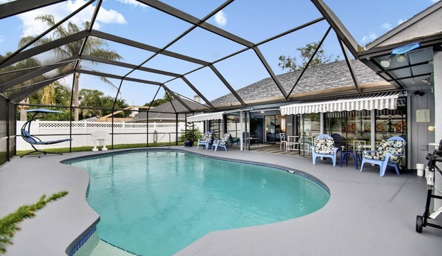 Footprints In The Sand | 3BR Private Pool Home | Near Palm Coast and Flagler Beaches