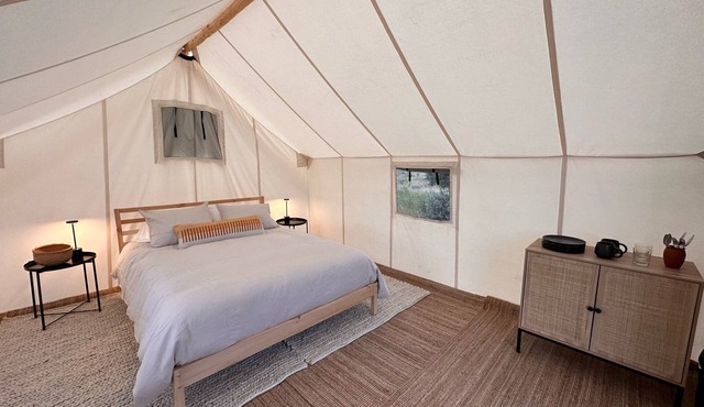 Glamping! Tent 1 at Red Moon Ranch
