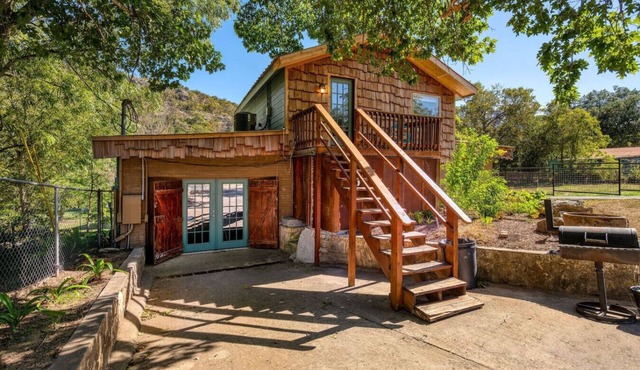 Guadalupe Riverfront | Private Hot Tub | Sleeps 14