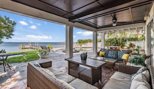 Gulf Front 4,200 sq ft home with private heated pool and hot tub