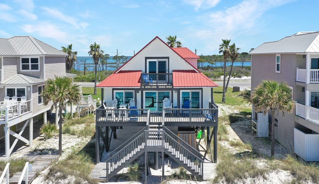 Gulf Front, North Cape San Blas, Pet Friendly - Sun Chaser