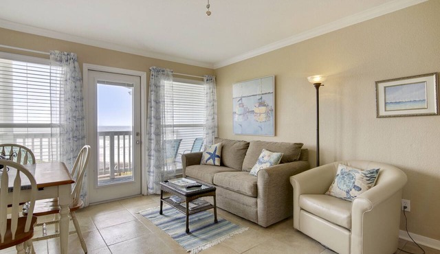 Gulf View Beach Condo- Popular Location- steps to the beach (2318)