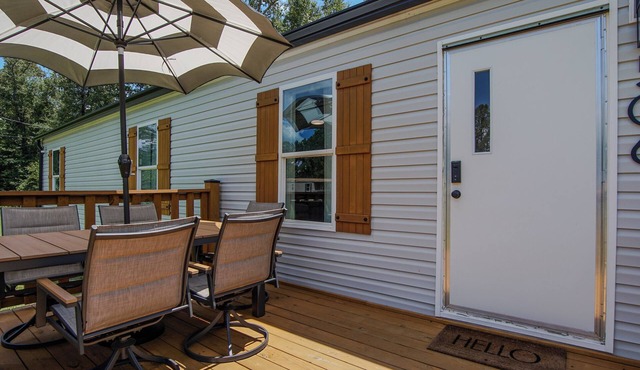 Lake Eufuala retreat - 3BD, 2BA home in Eufaula with Com Boat Launch & Pool