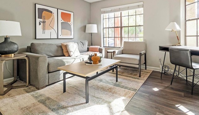 Landing | Stylish 1BD, Gym, Courtyard