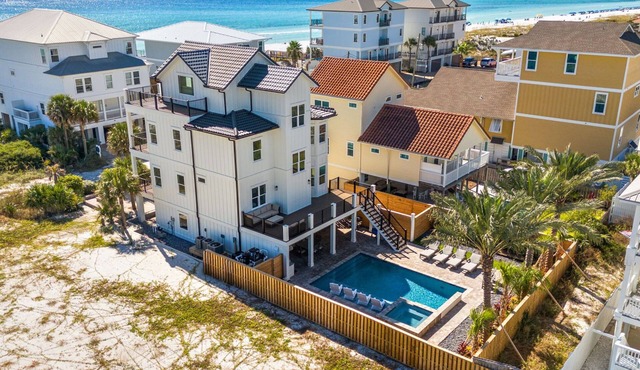 🌊 Liquid Assets | 7BR w/Gulf Views | Resort Pool | Steps to Beach | Sleeps 30 ☀️