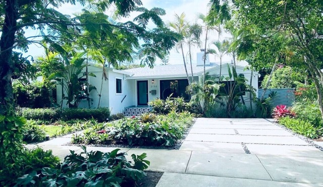 Lush 3BR/2BA Miami Villa w/Pool & Tropical Garden