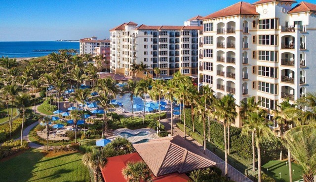 Marriott's Ocean Pointe Studio- The glitz & glamour of Palm Beach Shores