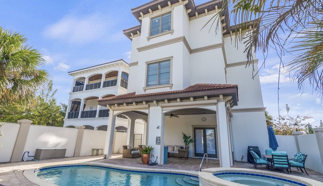 Minutes to Multiple Beach Access Points + Private Pool + Backyard Oasis