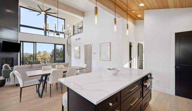 Modern Escape with Hot Tub and Scenic Views