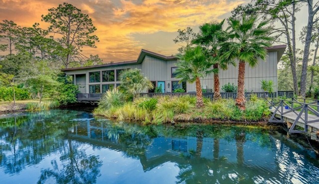 Narnia — Secluded Lagoon-Front Retreat Between Two Islands St. Simons