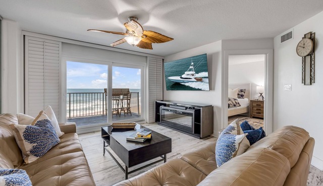 NEW listing! Direct Oceanfront 2/2 | Fully Updated | Heated Pool & Garage Parking