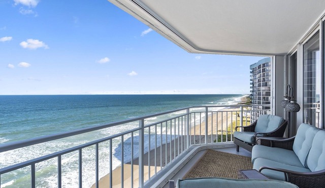 Oceanside! 15th floor, 4 balconies & a movie room