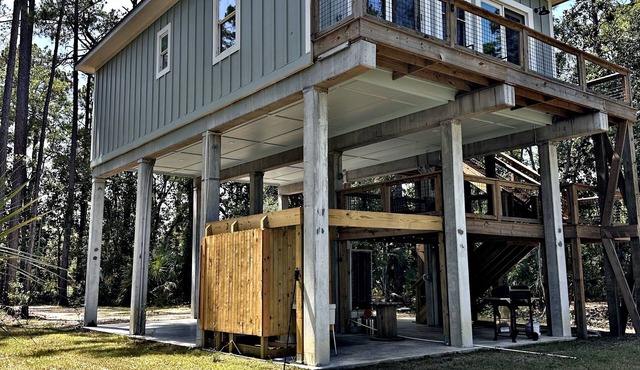 Panacea Treehouse⭐️ Waterfront-Boat Friendly