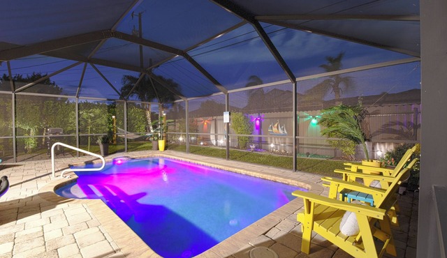 Poolside Paradise In Cape Coral-Fort Myers area