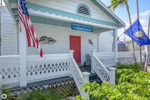 Porchside Paradise Conch Republic Cottage