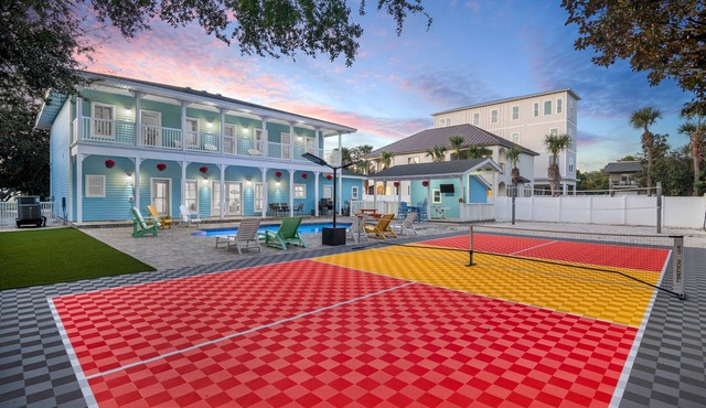 Private Pool + Pickleball | Private Beach Access | LSV 💎 Sapphire by the Sea