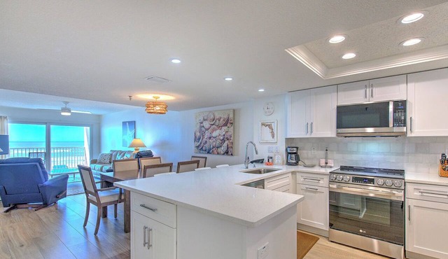 Ram Sea 113 is a Gold 3-bedroom 2 bath Condo with a Private Front Balcony