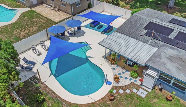 Relax Home with Pool and near Beaches in Largo, FL
