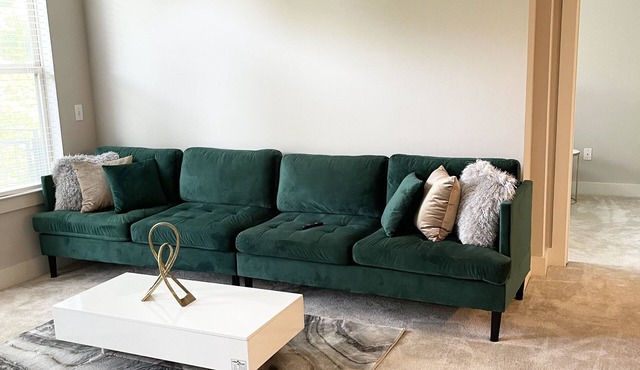 ROOFTOP VIEWS! Relax in our stylish and bring apartment in Atlanta