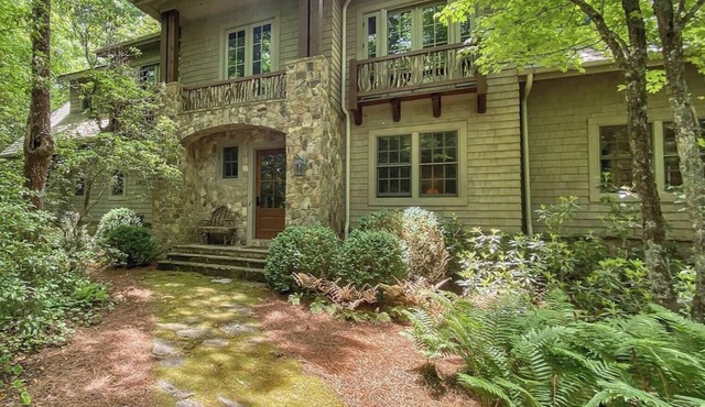 Rustic Elegance. Three Fireplaces. A Crown Jewel of a Screened Porch | Sagee Woods in Highlands