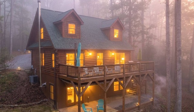 Saddle Up! - Log Cabin - Powder Horn - Hike - Fish - Pets Ok - Fiber Wifi
