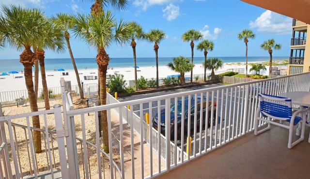 Sand Castle II # 2206 GULF FRONT Condo Spiral Staircase to Pool & Beach AMAZING