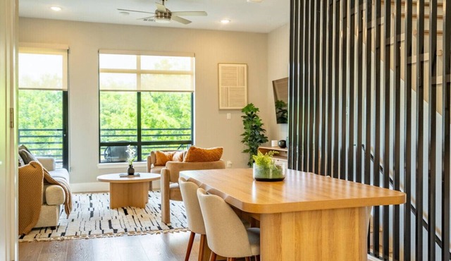 Scandinavian Retreat | Patio + Minutes to Magnolia