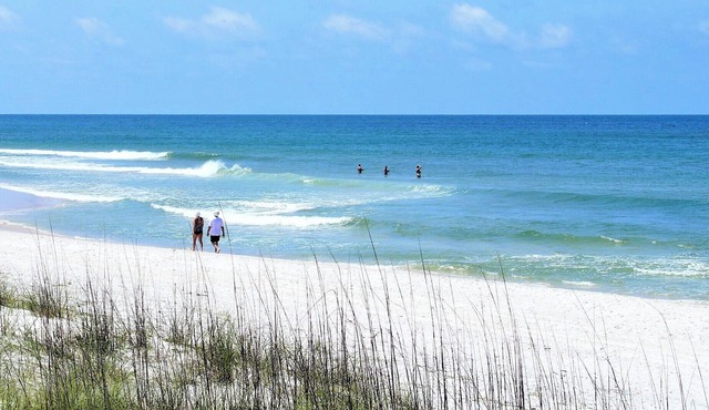 "Sea Turtle Cottage" is a pet friendly, 2 bed, 1 1/2 bath unit accepting 5 guests. Pool Coming 2025!