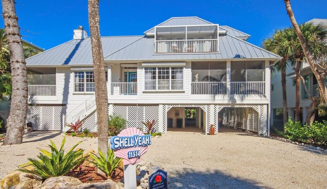 Spacious 5-Bedroom Captiva Home with Private Pool & Spa