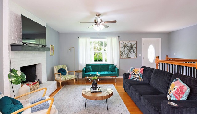 Spacious 5-bedroom Tallahassee Home/Minutes to FSU & FAMU & The Capitol
