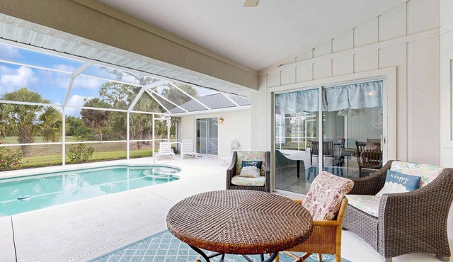 Spacious home with outdoor space & private pool