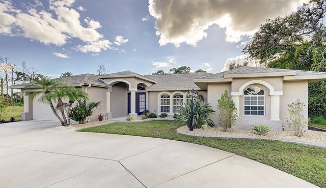 Spacious split plan 4 bed, 3 bath luxury home with private sunny deck and pool.