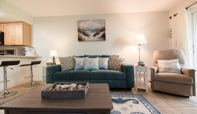 St Augustine Beach 2 bedroom 2 bath beach condo