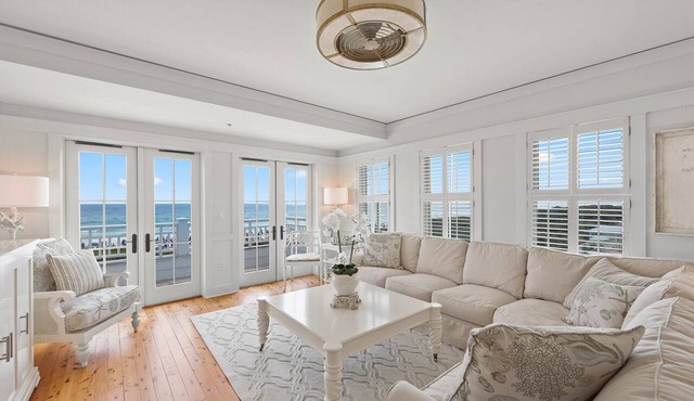 Stunning Retreat Steps from Beach Walkover, Pool, and Beach Club
