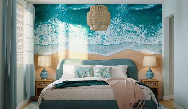 Sun-kissed Retreat: Pool, Beach Access, BBQ & Balcony!