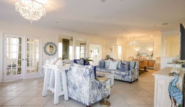 Sunset Coastal Retreat with Swimming Pools Near Island Activities