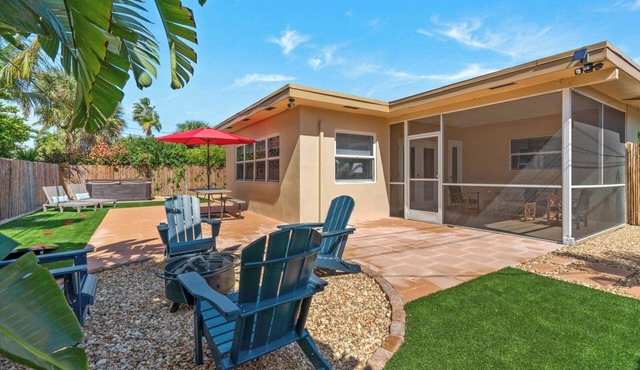 Super Clean Private House with Jacuzzi Near Ft. Lauderdale Beach