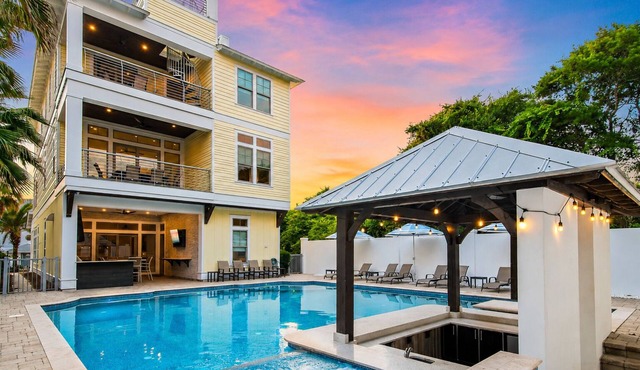 ☀️ The Sandbar Social | Resort Pool w/Swim-Up Bar | 3-Min to Beach