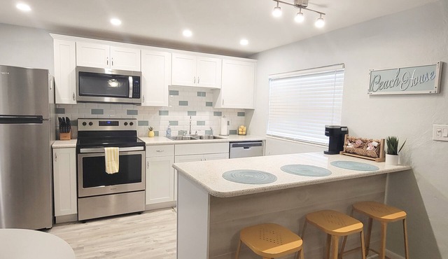 The Stella Marina Condo steps from the ocean!